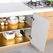 Premium Self-Adhesive Aluminum Foil Wallpaper – Waterproof Kitchen & Cabinet Cover