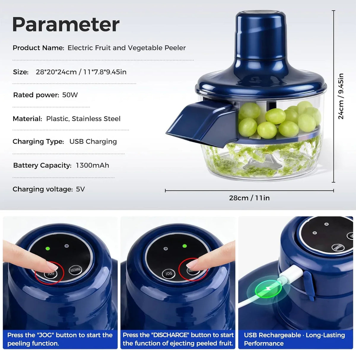 Electric Automatic Peeler Machine