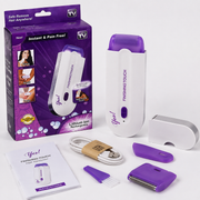 Finishing Touch Rechargeable Hair Remover – Painless Face & Body Hair Removal