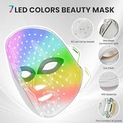 7-Color LED Light Therapy Facial Mask – Skin Rejuvenation & Beauty Care