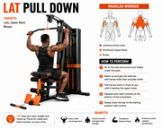 Multi-Functional Home Gym Machine – Full Body Workout Station
