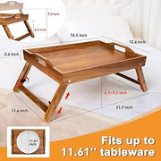 Foldable Bed Tray Table – Breakfast, Laptop & Serving Tray
