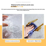 Premium Self-Adhesive Aluminum Foil Wallpaper – Waterproof Kitchen & Cabinet Cover
