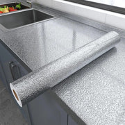 Premium Self-Adhesive Aluminum Foil Wallpaper – Waterproof Kitchen & Cabinet Cover