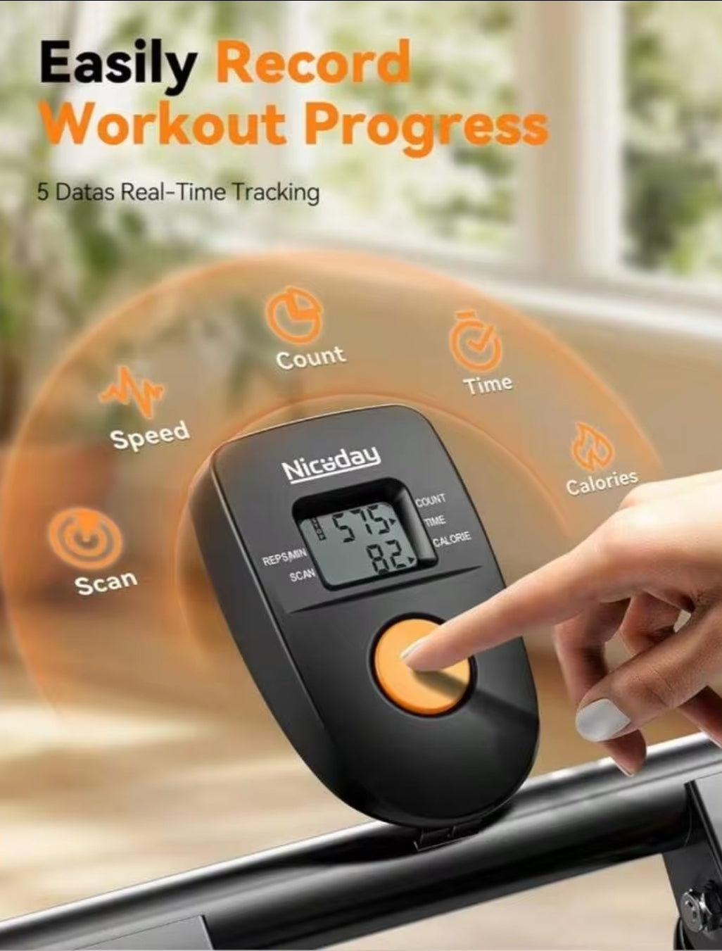 Vertical Climber Exercise Machine – Full Body Stair Stepper for Home Gym