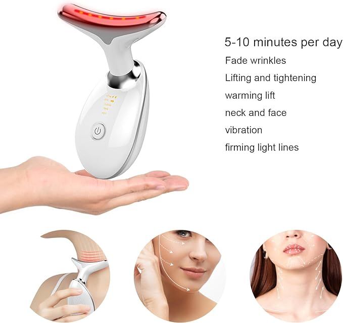 7-Color LED Facial Wrinkle & Skin Care Device